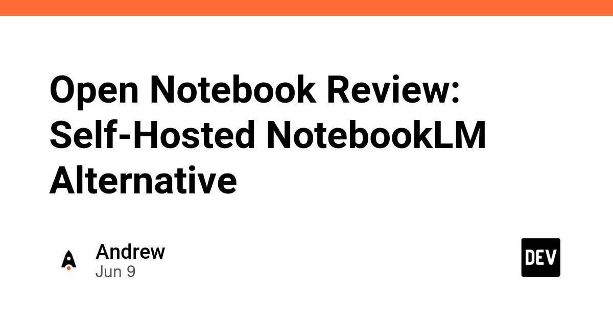 Open Notebook 入门：20 秒搭建你的私人 AI 笔记本