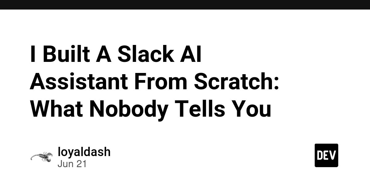 零基础搭建 Slack AI 助手：从安装到跑通