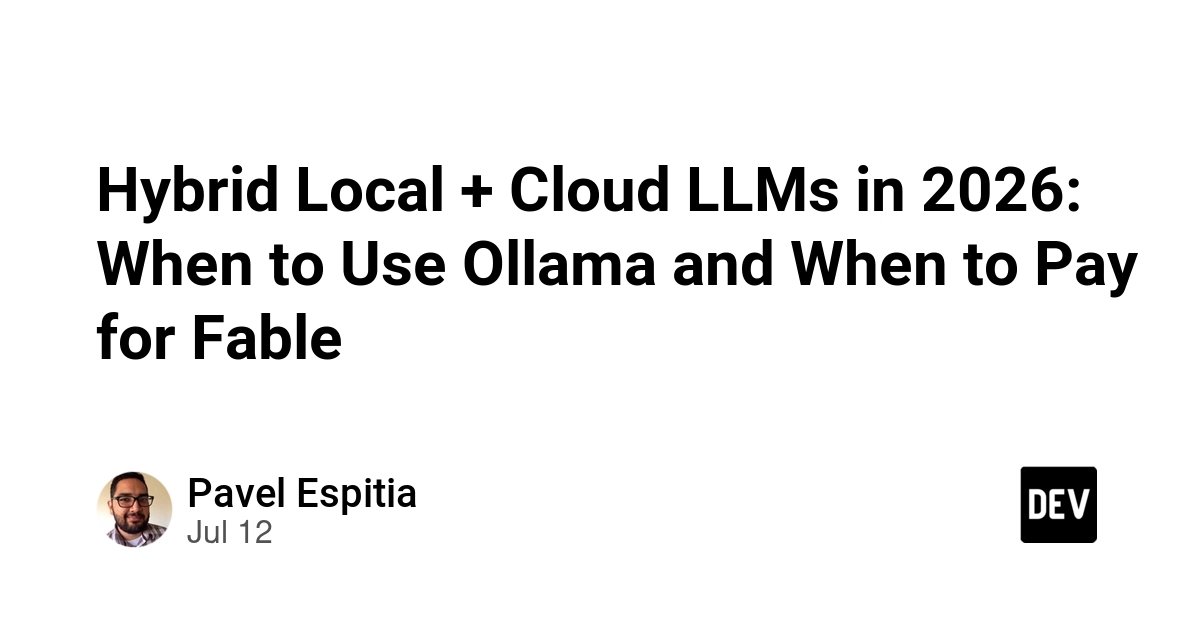 AI 入门实战：本地装 Ollama，第一次跑通大模型