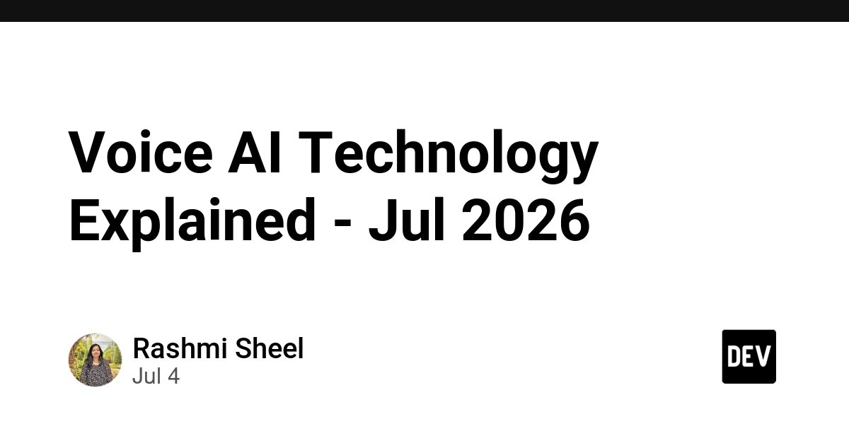 AI 入门：一步步安装并跑通你的第一个语音助手