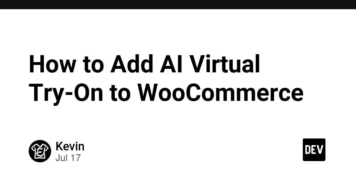 AI虚拟试衣入门：3分钟为WooCommerce装上试穿插件