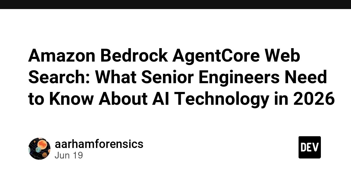 AI 入门：一步步安装 Amazon Bedrock AgentCore 并跑通网页搜索