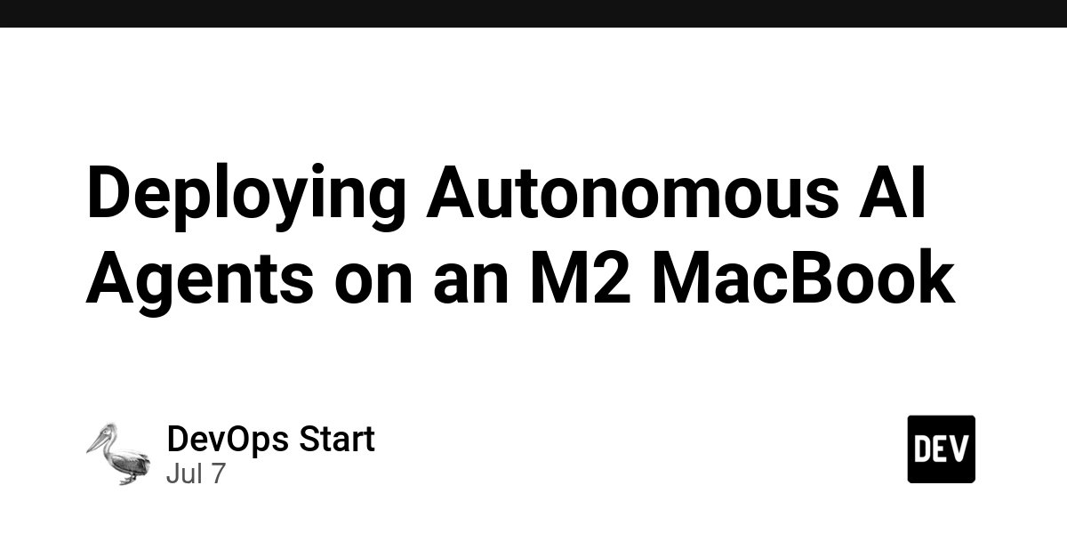 在 M2 MacBook 上跑 AI 智能体：入门安装指南