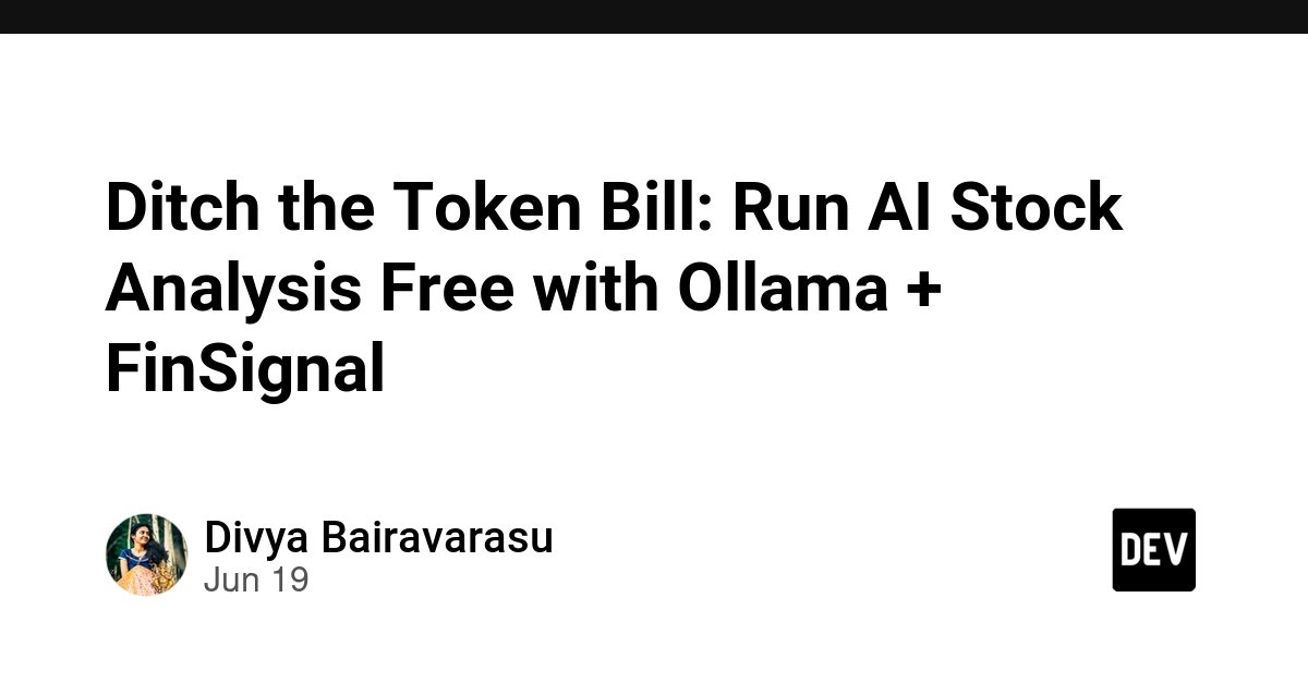 AI 入门：本地运行股票分析工具，一步步装好 Ollama