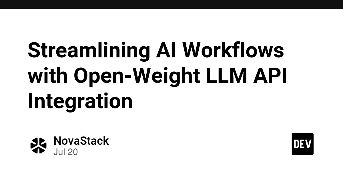 AI 入门：用 API 调用开源大模型，第一次跑通
