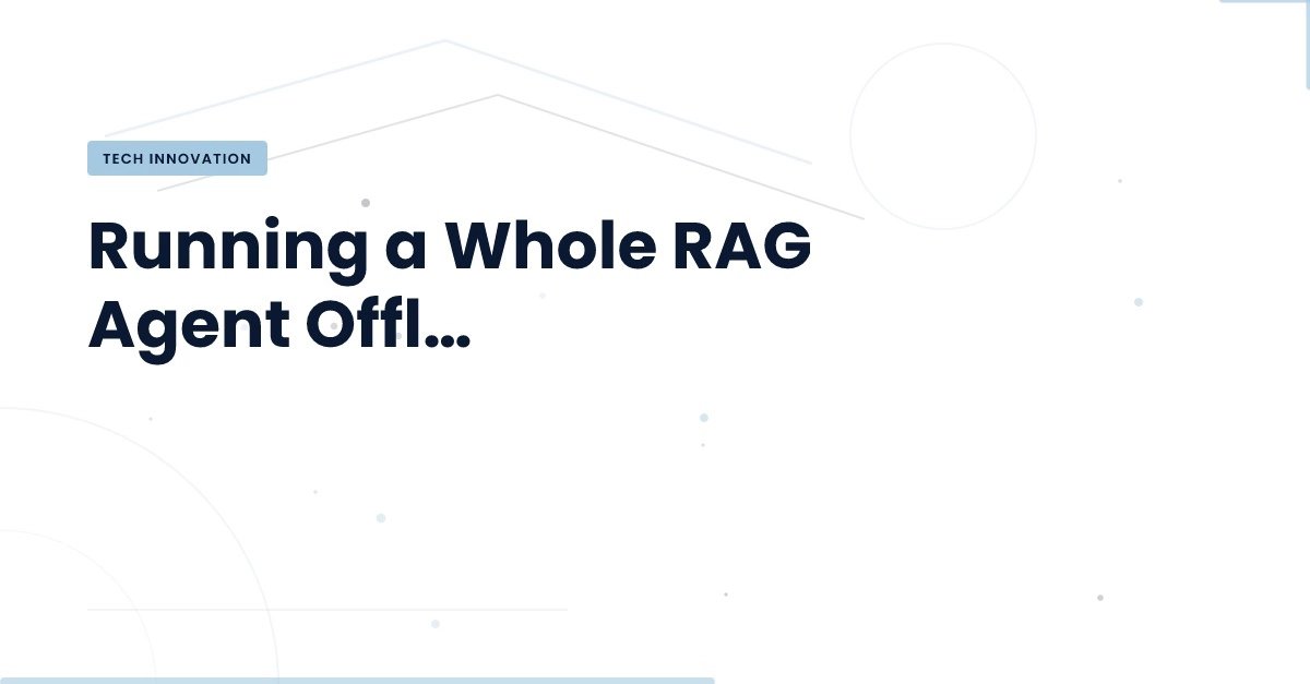 手把手教你搭建离线 RAG 智能助手：无需 API 密钥