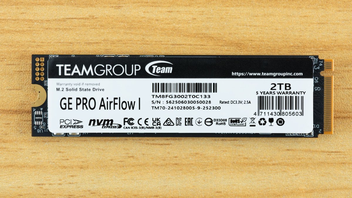 TeamGroup GE Pro SSD评测：PCIe 5.0的“半成品”高端盘